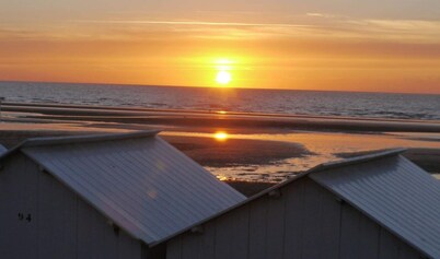 Casita a 300 m de la playa para 4 personas con terraza
