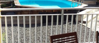 <br> 3-bedroom houses, ground floor with pool view