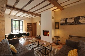Smart TV, fireplace, DVD player, books - GIS OF THE COISPILLIERE - PERCHE (Ceton)