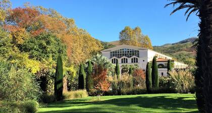 BaskoParadis I Eco-Gite I Cachet ferme basque I Lit180 I Terrasse I Vue I Jardin