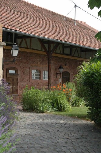 130 m² großes Loft-Cottage auf einem alten elsässischen Bauernhof in der Nähe von Obernai an der Weinstraße