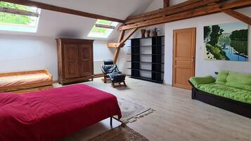 1 chambre, fer et planche Ă  repasser, lit parapluie, Wi-Fi gratuit