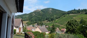 Gßte de 2 à 5 personnes avec parking privé, espace extérieur. Animaux acceptés