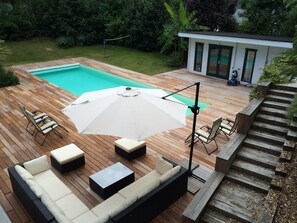 室外泳池、暖水池