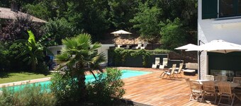 VILLA familiale 5* - PYLA PLAGE 6 Ă 8 PERS CLIM PISC CHAUFFEE PLAGE A PIED 450M