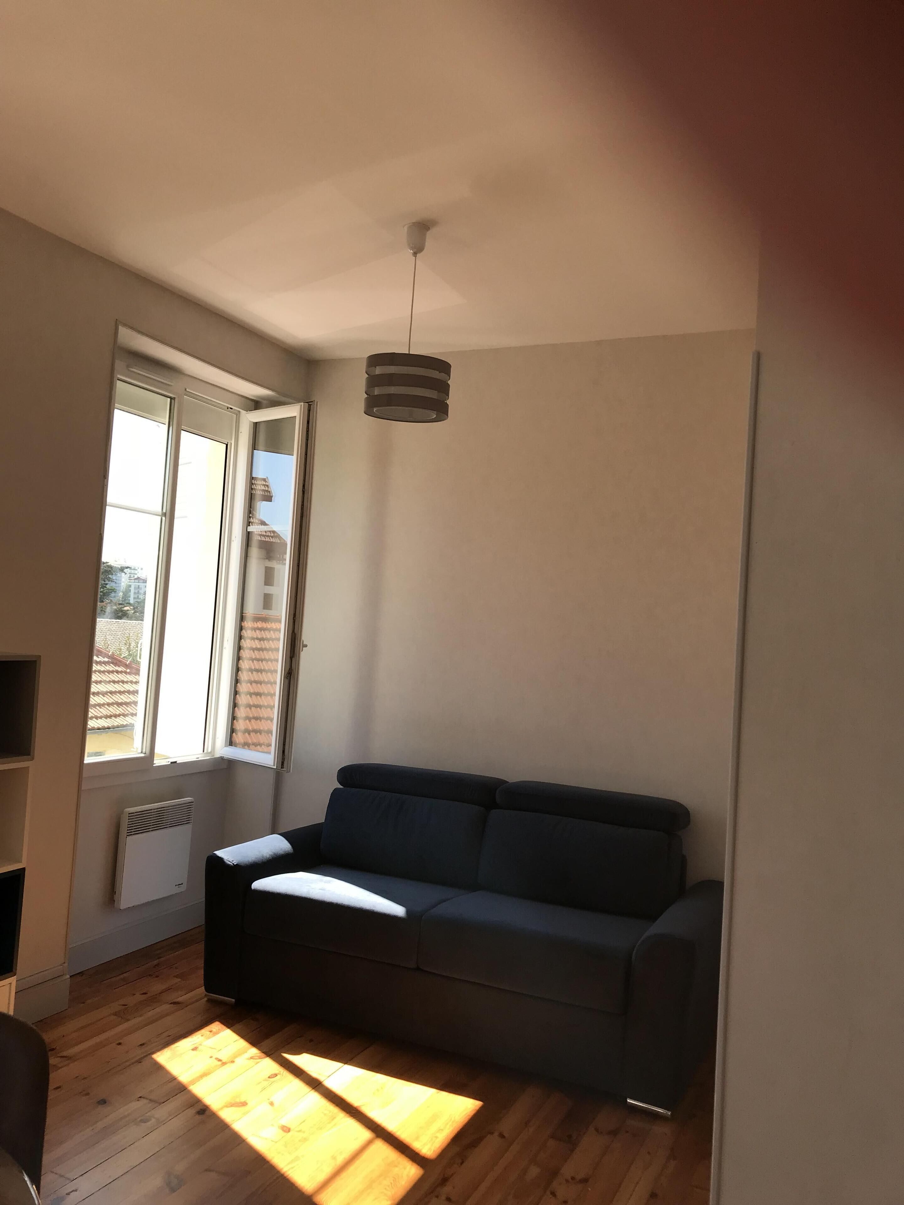 Large studio in Biarritz next to the Thalassotherapy center on Miramar beach