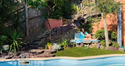 CHAMBRES A LOUER terrasse, garage, piscine (été)