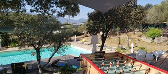 Villa in Lumio, large swimming pool, wooded park  