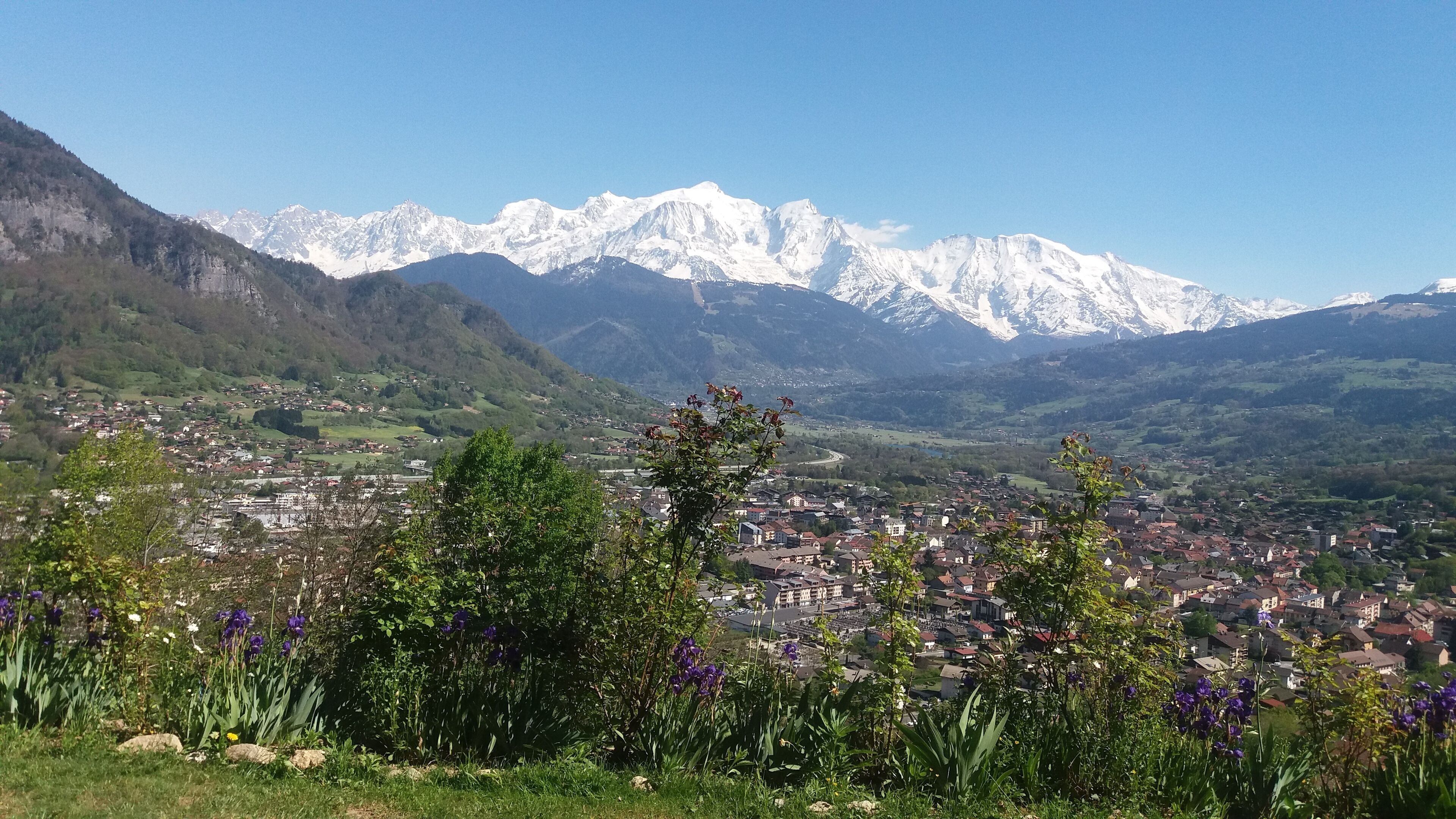 View Mont Blanc Sallanches