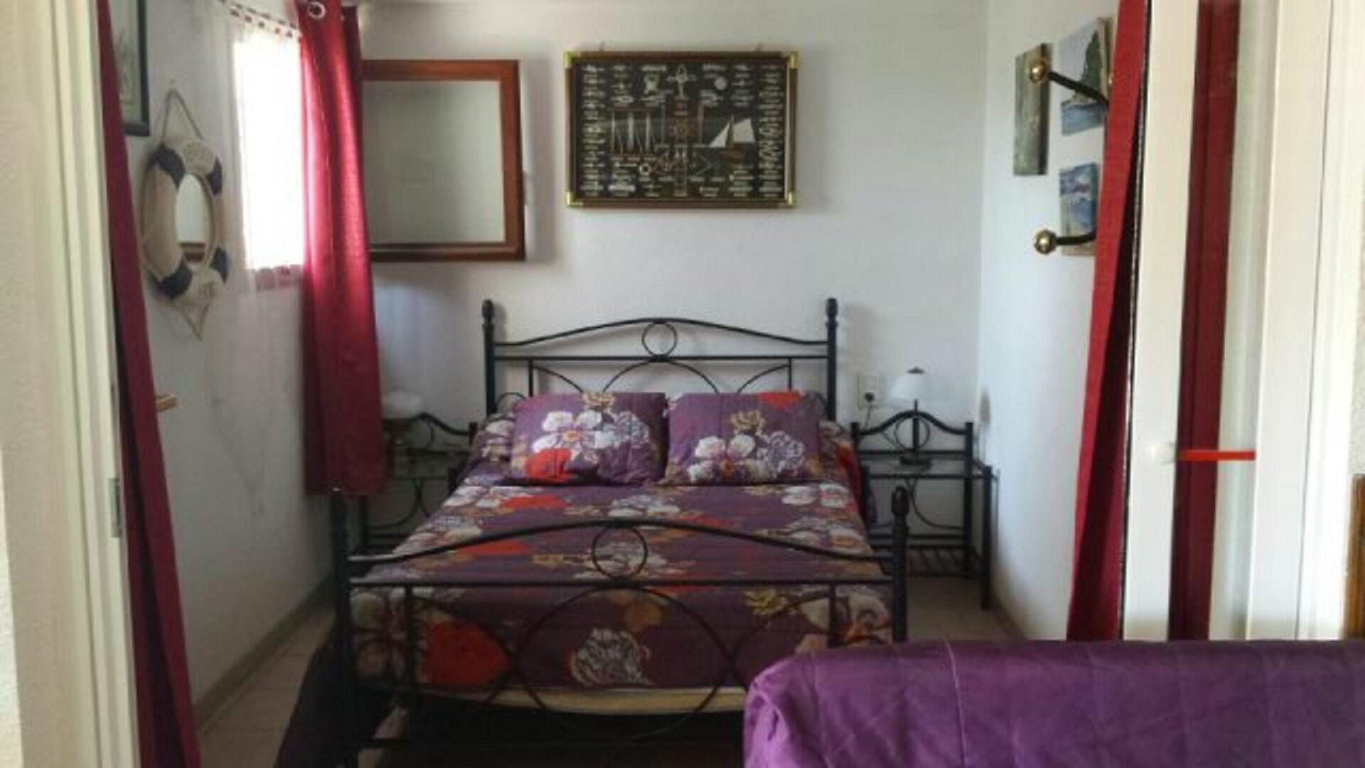 Superb apartment in rez of garden with impregnable view mountain sea