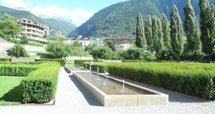 Modern, new 3.5-room apartment in brig with fantastic views of the mountains