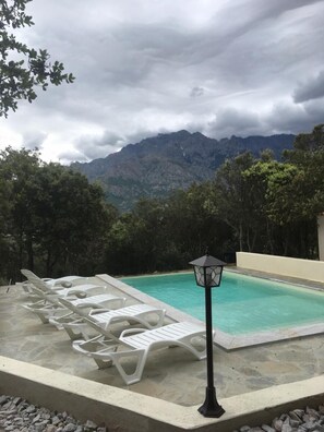 Außenpool, beheizter Pool