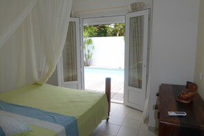 2 dormitorios, tabla de planchar con plancha, Internet y ropa de cama