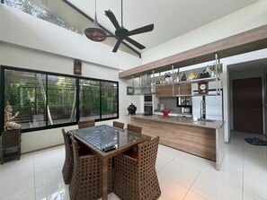 Fridge, microwave, oven, stovetop - Ibiscus - design villa with 2 bedrooms private pool, relaxing  (Phuket)