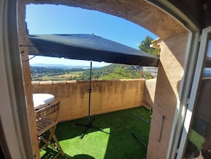 Property grounds - Apartment Sea View Balcony & Shared Pool Air Conditioning (Hyères)