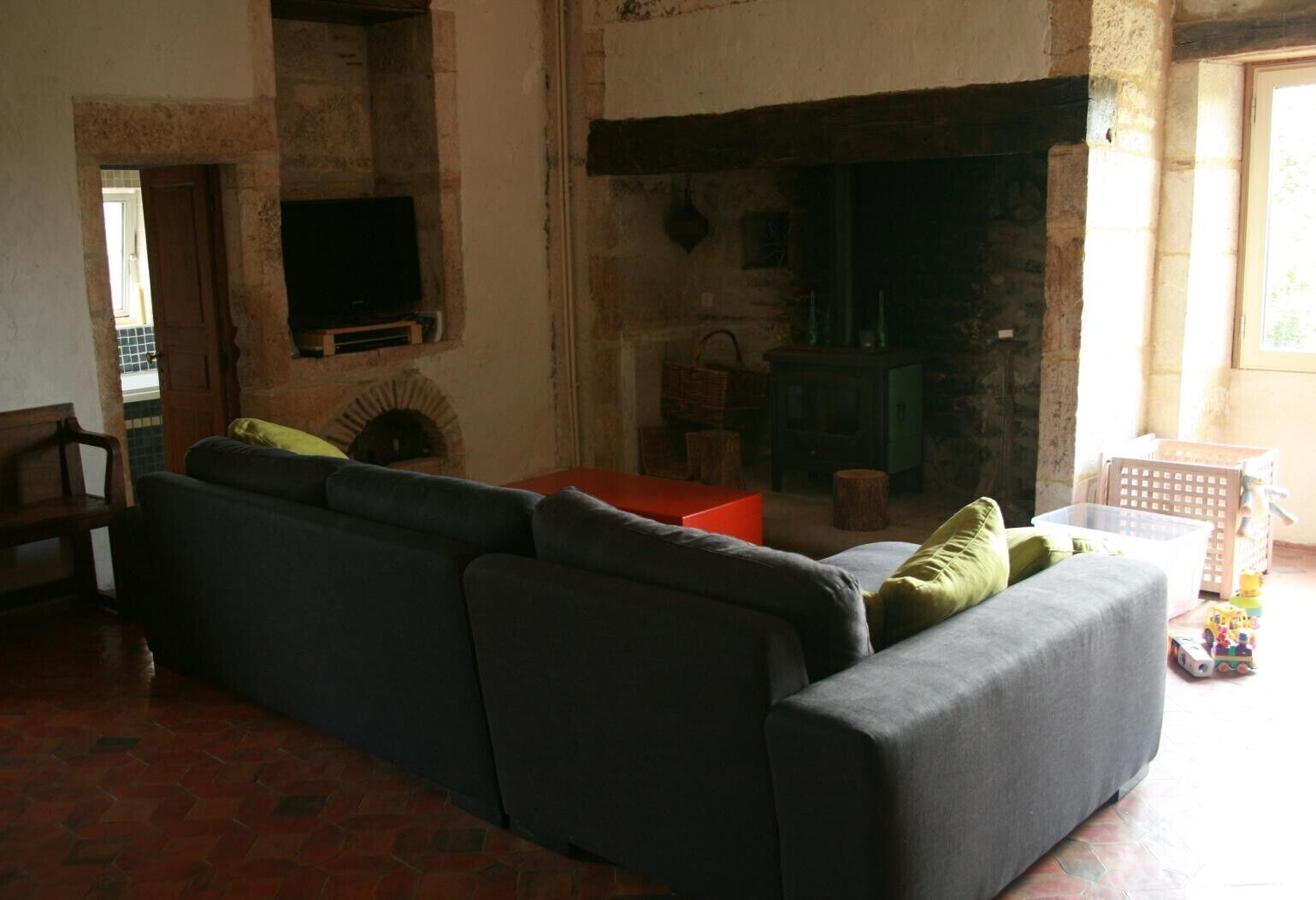 Charming 18th century stone house with swimming pool and large garden