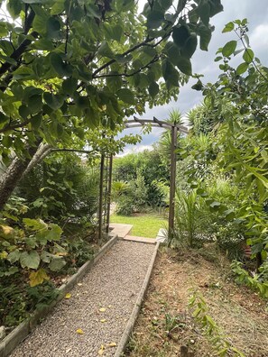 Property grounds - Idyllic setting Bastide family view Saint Paul de Vence and sea (Vence)