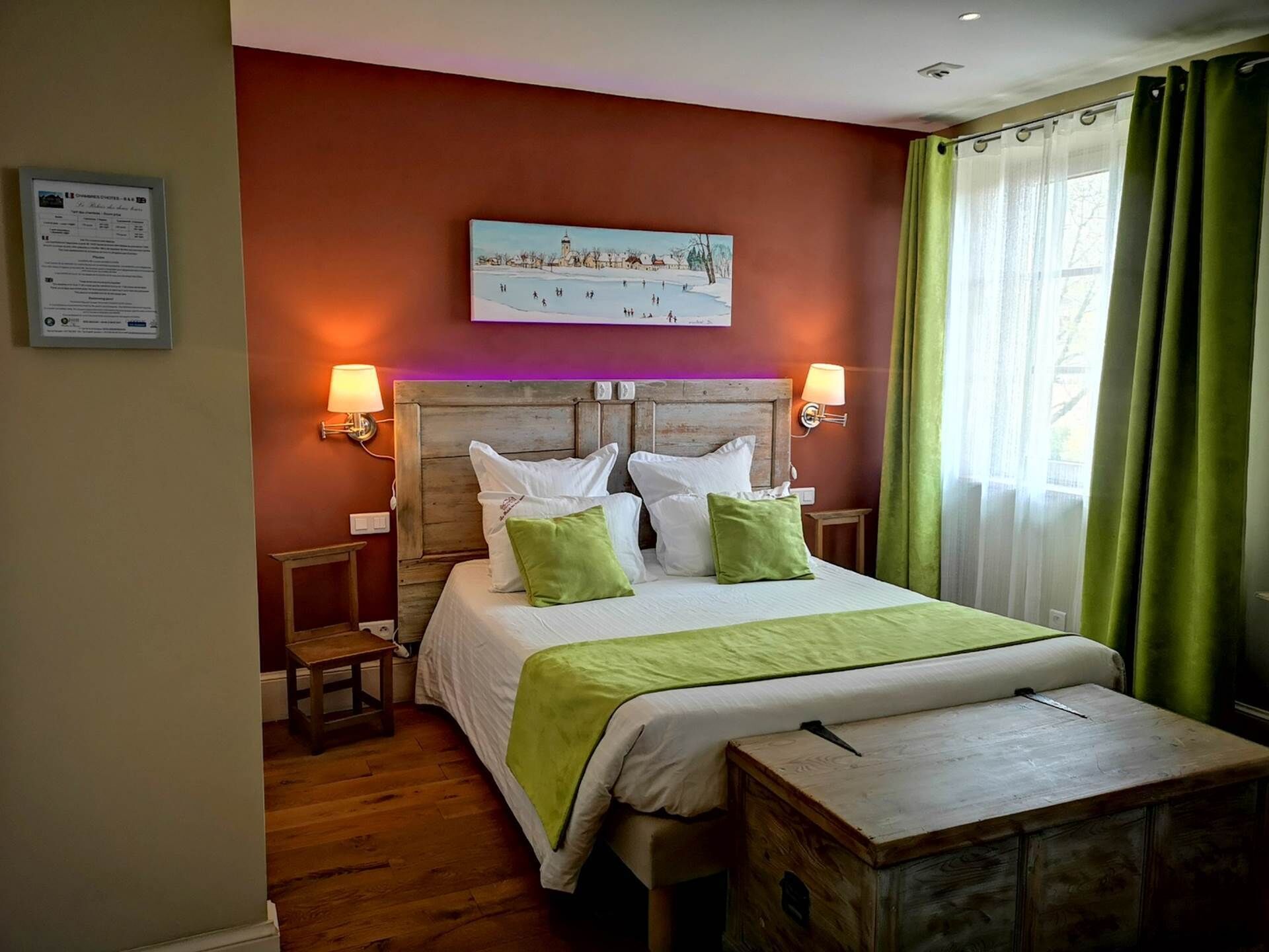 1 bedroom, soundproofing, free WiFi, bed sheets