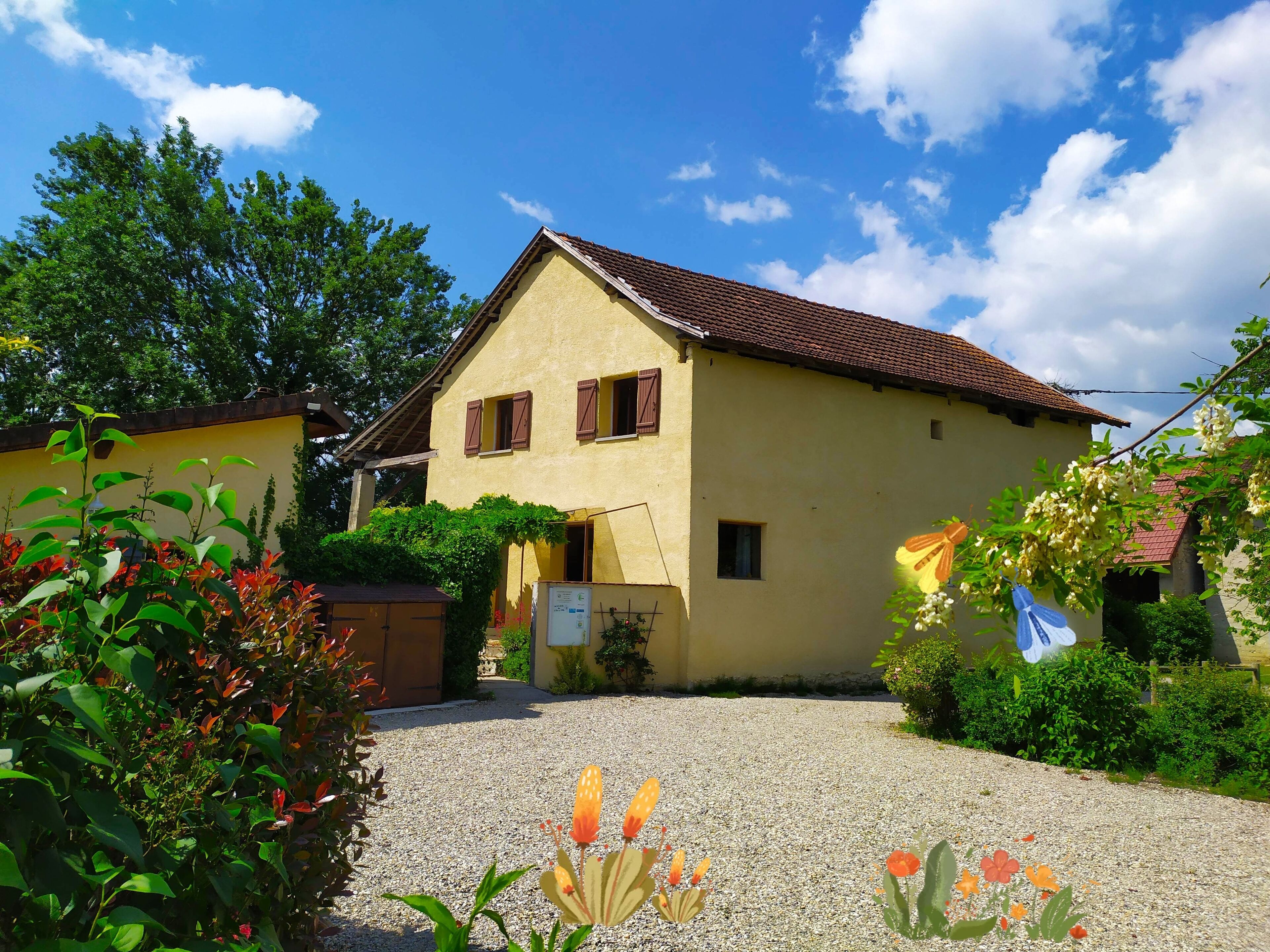 Gite à la campagne au calme le long de la Viarhona et du Rhone