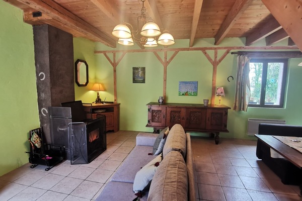 TV, fireplace, DVD player, table football