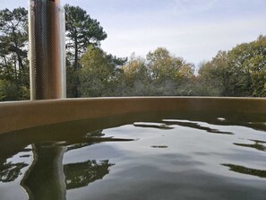 Outdoor pool - Gîte rural des Gravets, shared pool (Sigalens)