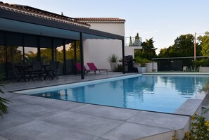 Außenpool, beheizter Pool