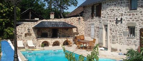 Piscine chauffée