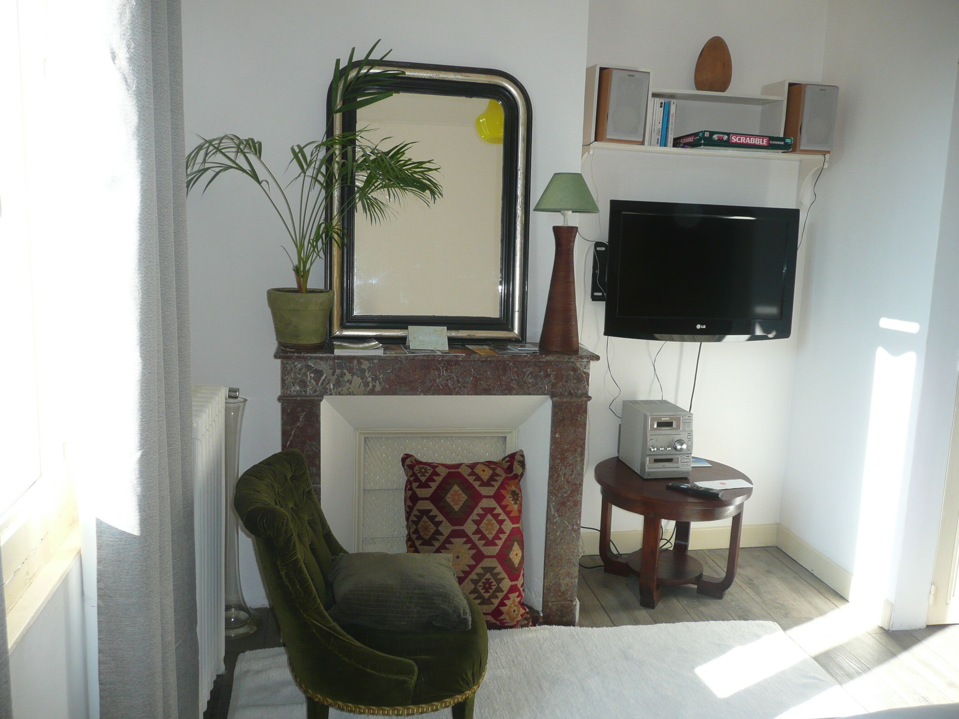 cozy flat center Saumur beautiful view castle