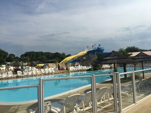 Piscine couverte, piscine chauffée