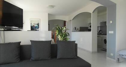 Bel appartement en rez de jardin de villa