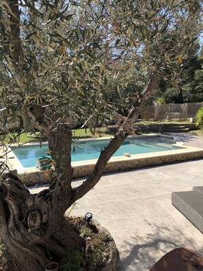 Outdoor pool - Between sea and countryside - Villa La Cadière d´Azur 110 m2 very nice amenities  (La Cadière-d'Azur)