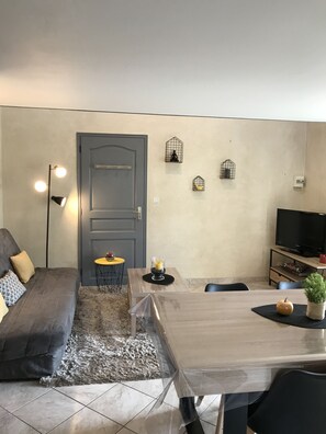 TV, DVD player, books, stereo - Gîte in Brittany, between land and sea, quiet, pets welcome, wifi (Pluduno)