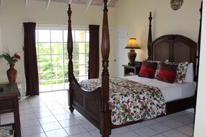 2 bedrooms, in-room safe, iron/ironing board, travel cot