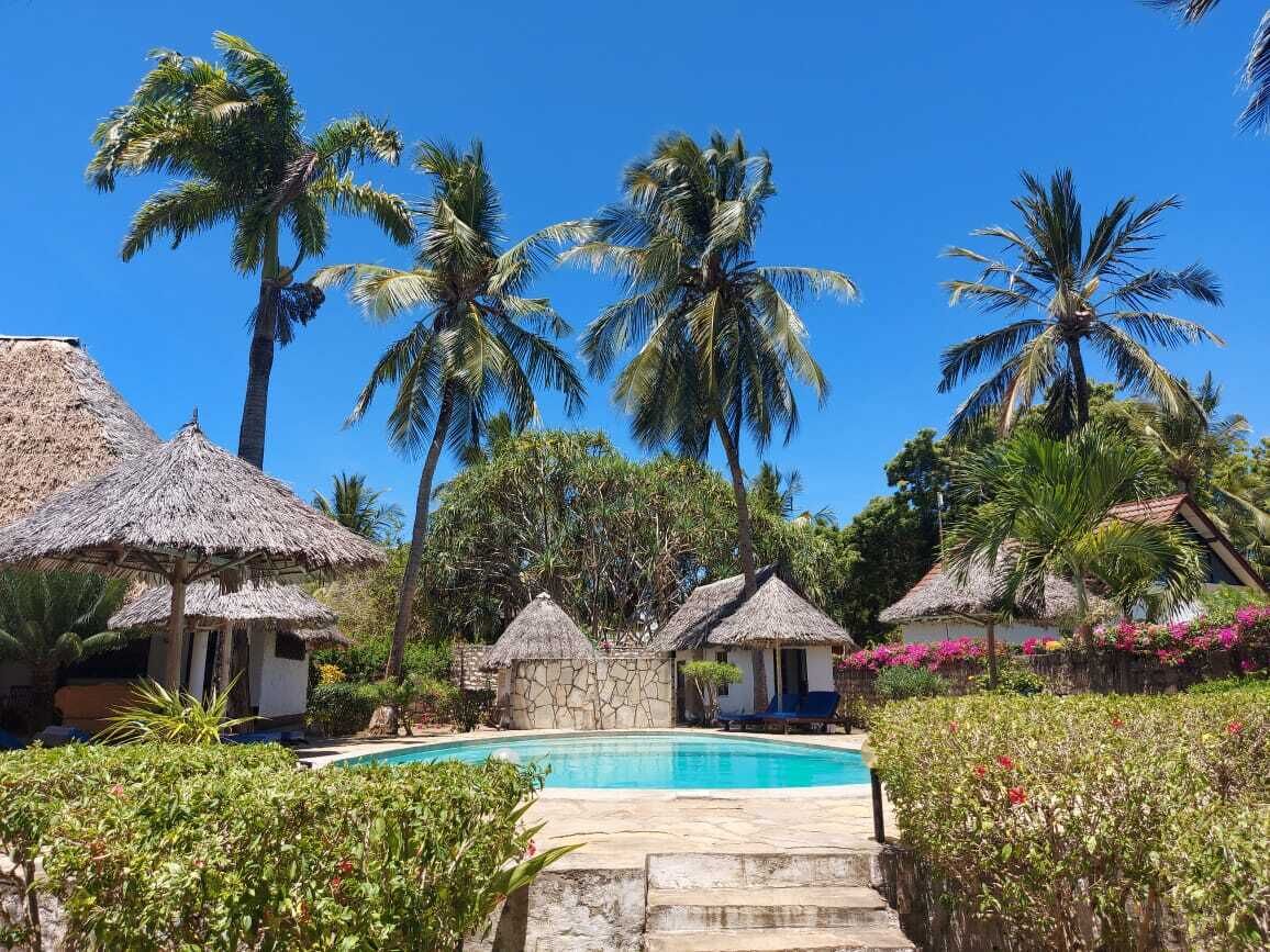 Alberca al aire libre 