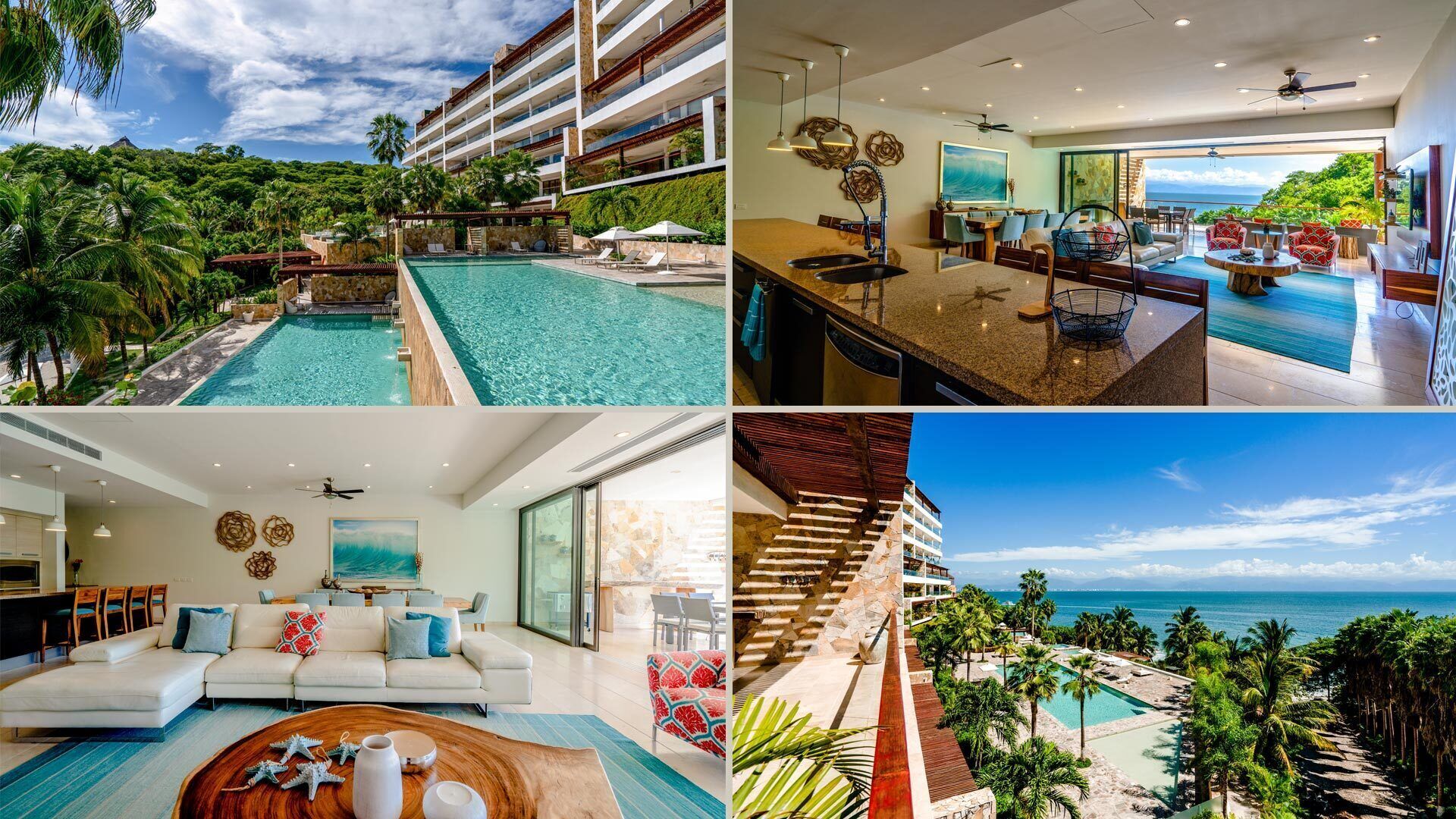 Luxury Beachfront 4 BDR Condo next to Real Del Mar - PAY 6 NIGHTS GET ONE FREE!