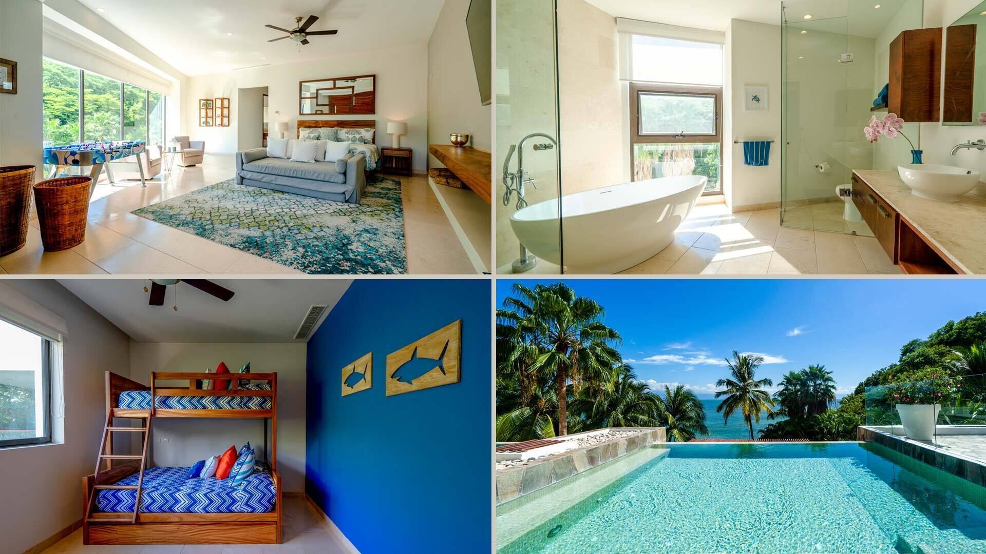 Luxury Beachfront 4 BDR Condo next to Real Del Mar - PAY 6 NIGHTS GET ONE FREE!