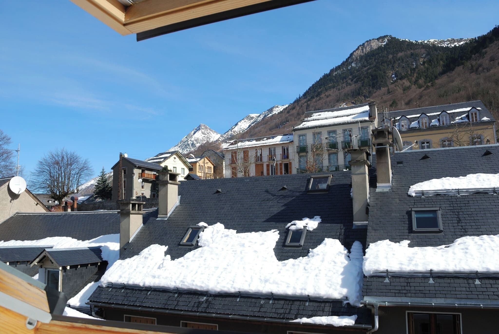 Vue depuis l’hébergement