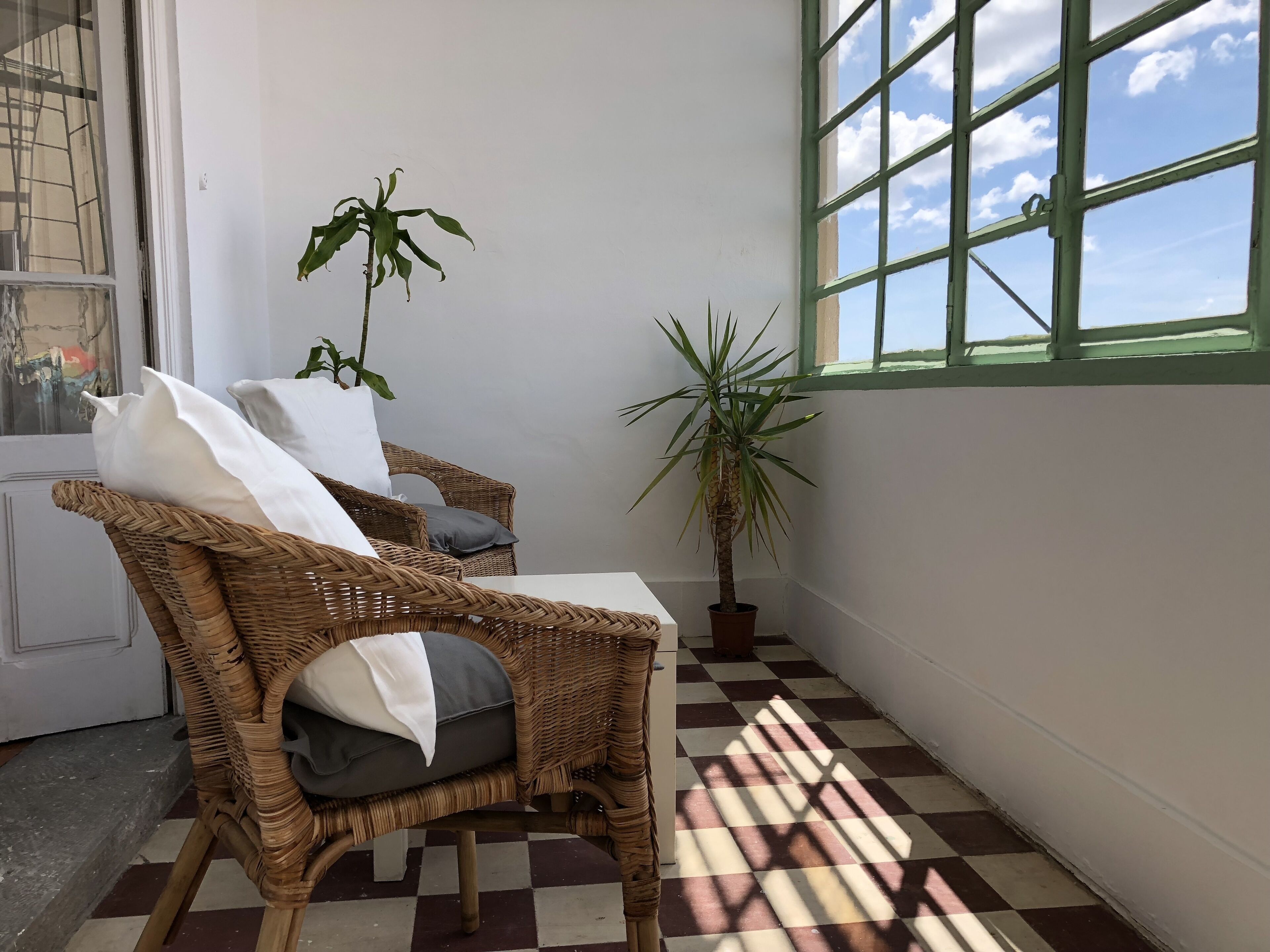 Apartment with veranda, terrace and superb view