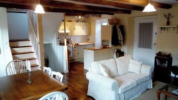 Télévision, cheminée, livres, médiathÚque