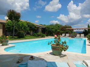 Pool - Quiet vineyards, Gulf of Saint Tropez, beautiful villa, private pool. (Cogolin)
