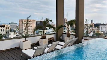 Una piscina climatizada