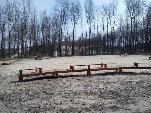 Heist, apartment with transverse view of the dike, the dunes and the sea