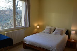 2 habitaciones, internet y ropa de cama 
