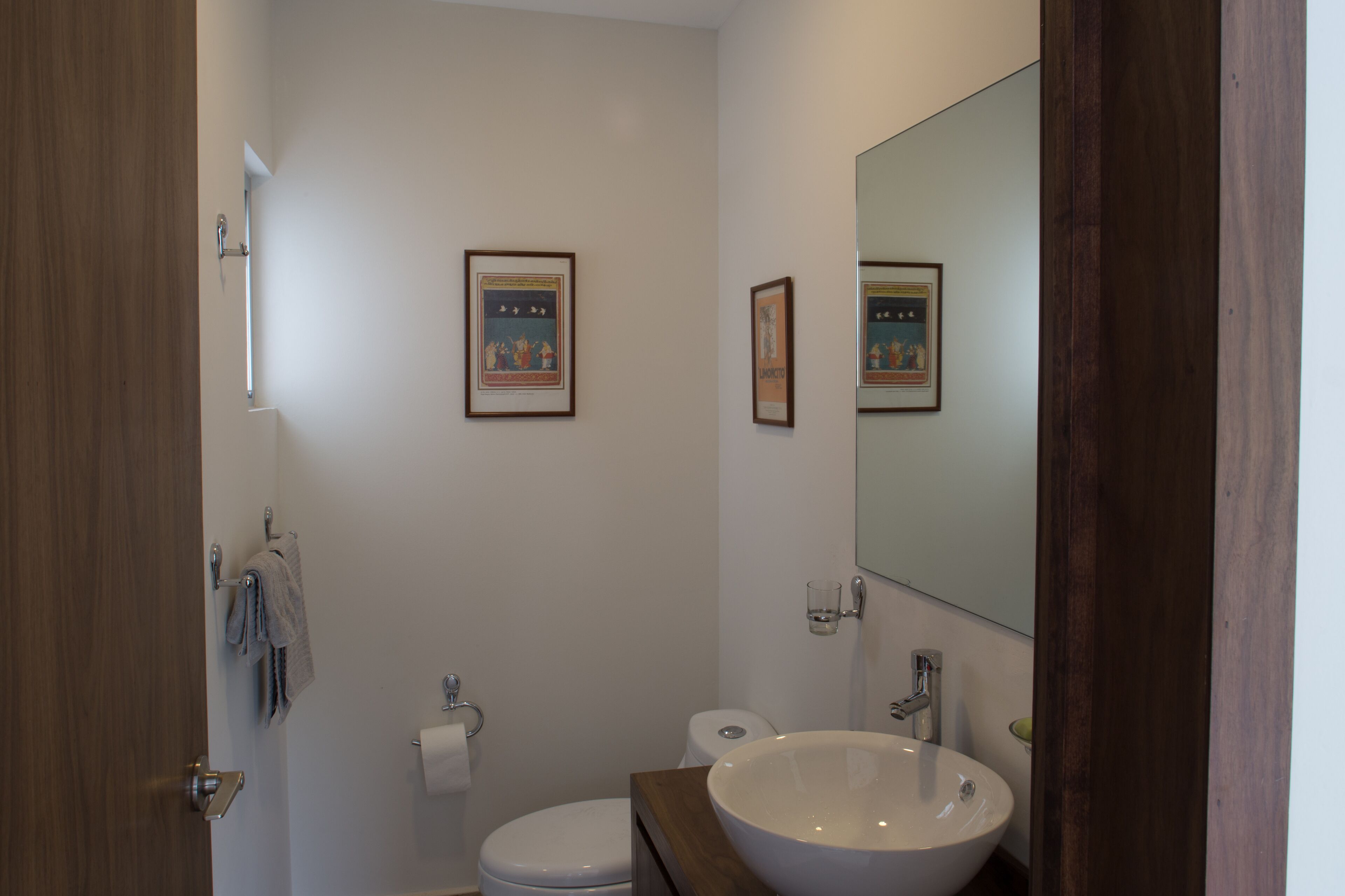 Slick apartment in gallery art district