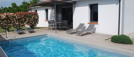 Beheizter Pool