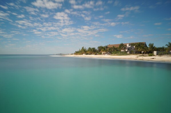 Beach nearby, beach towels