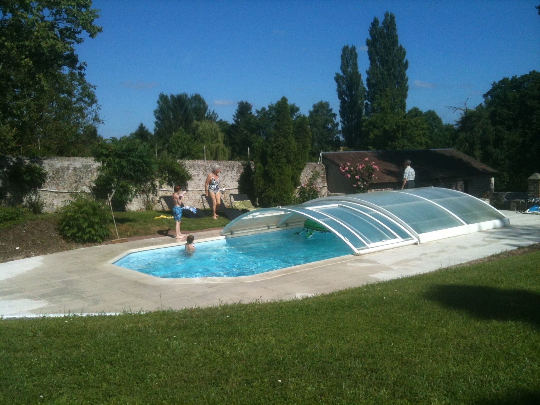 Piscine chauffée