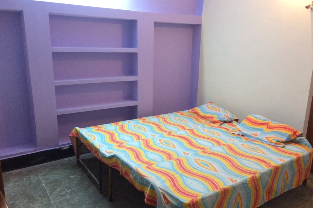 Open terrace with double bedroom