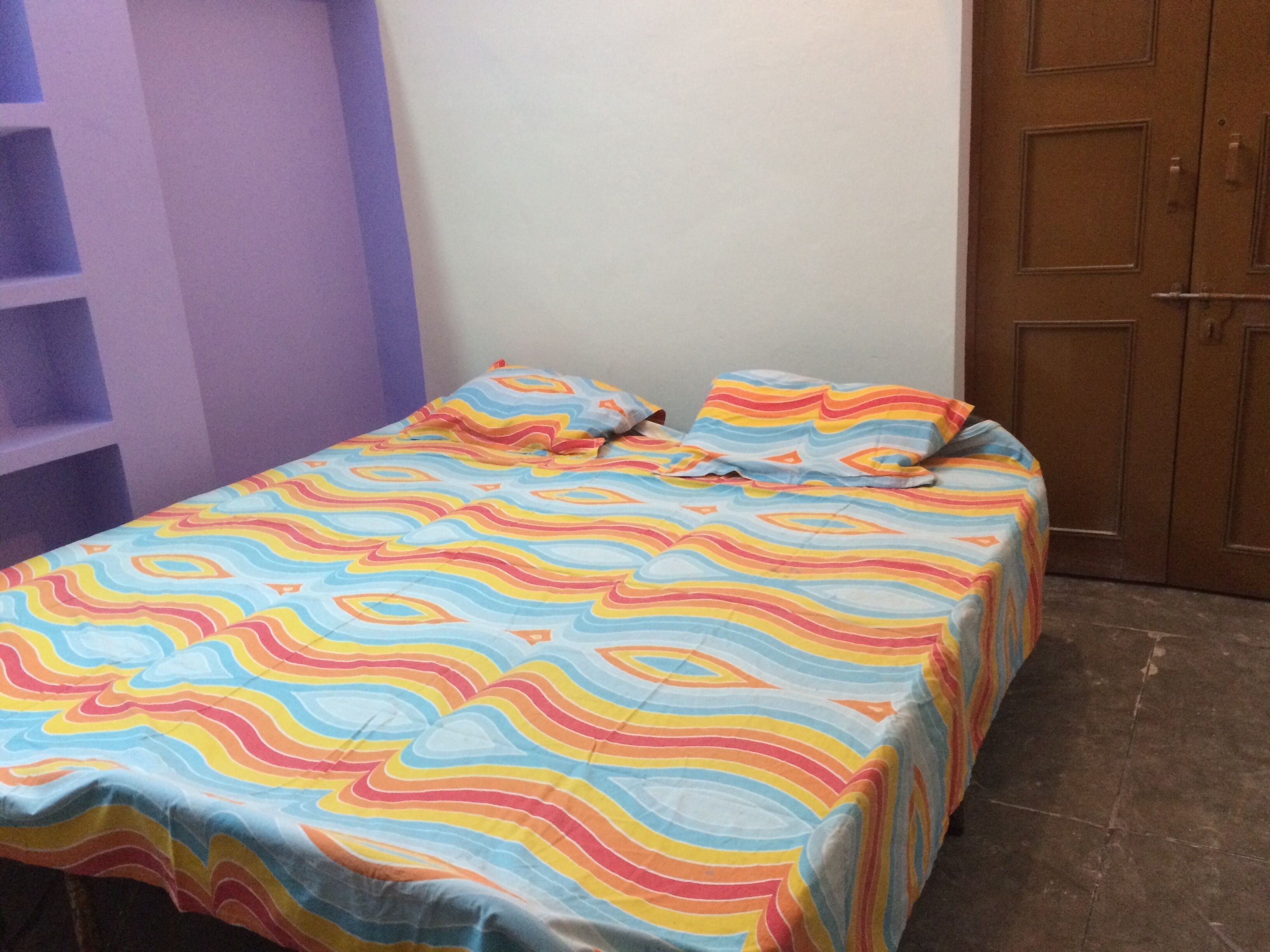 Open terrace with double bedroom