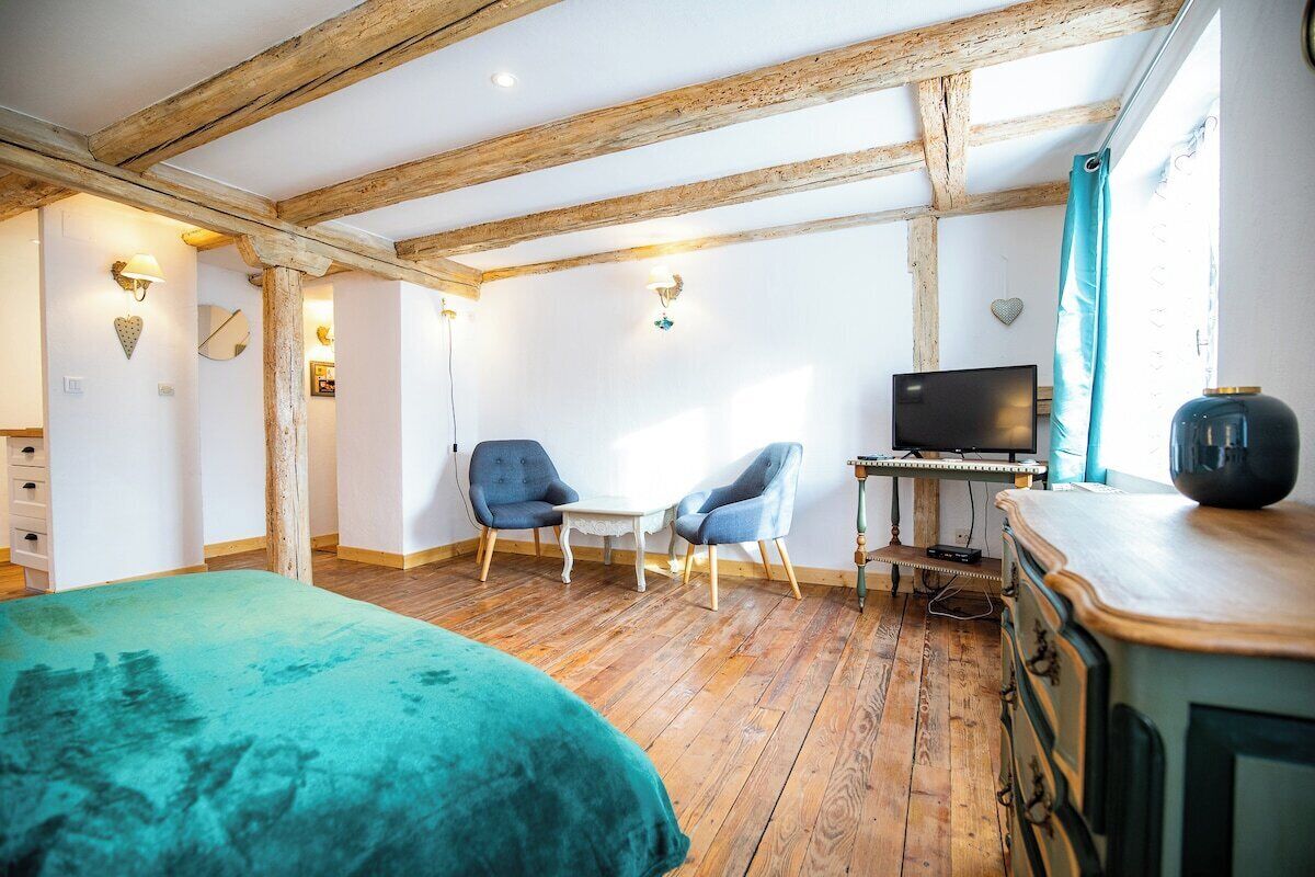 2 chambres, lit de bébé portatif, Wi-Fi